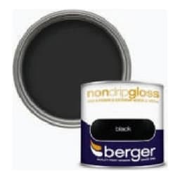 Berger Non Drip Gloss Black 2.5 l (5089602) 2