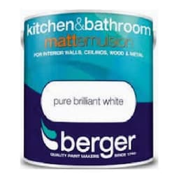 Berger Kitchen/ Bathroom matt PBW 2.5Ltr 1