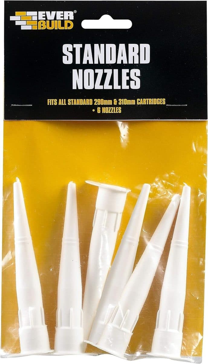 Everbuild  - Standard Nozzle Pack Of 6 - Nozstd