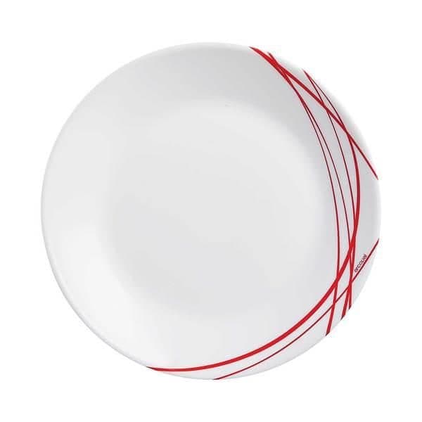 DOMITILLE ROUGE DESSERT PLATE 18 CM