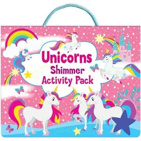 Unicorns Shimmer Activity Pack