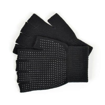 ADULT  FINGERLESS MAGIC  GLOVES  WITH GRIP