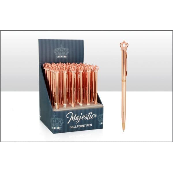 rose Gold Crown Pen