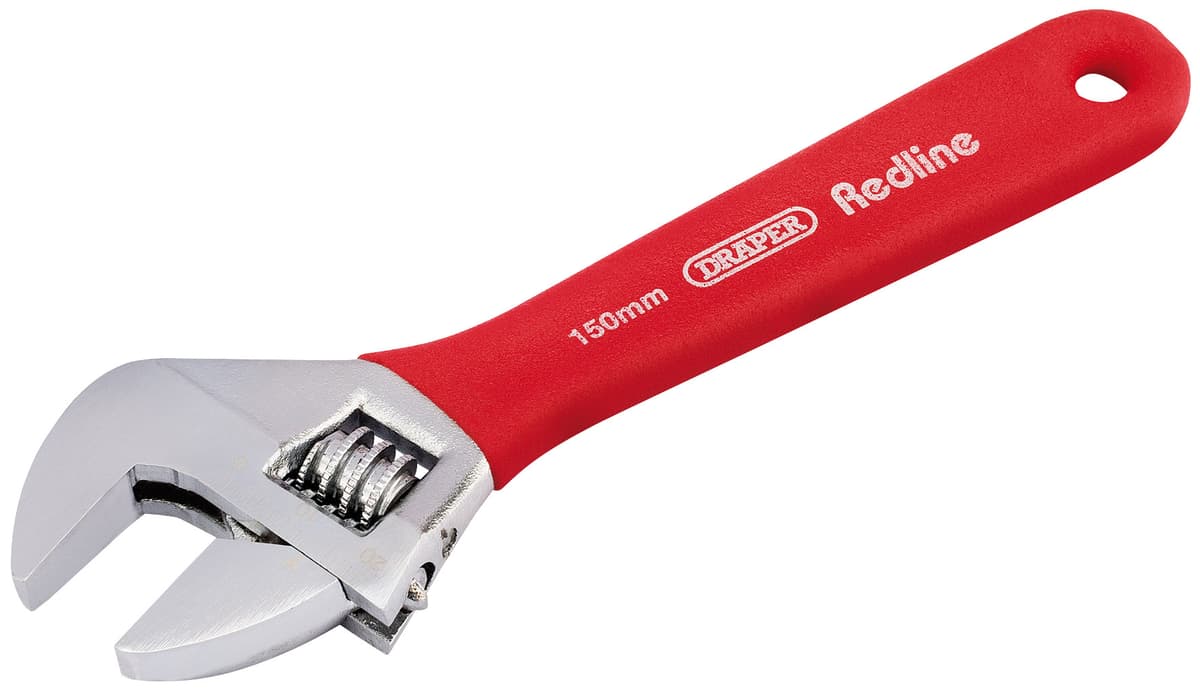 Draper adjust wrench s/grip 150mm (67589)