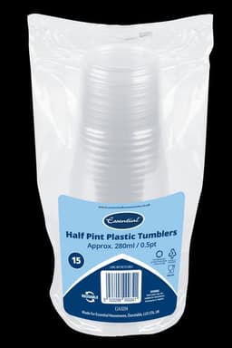 Half Pint Glass Pack of 15 1