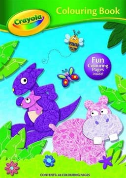 Crayola Colouring Book HIPPO 2
