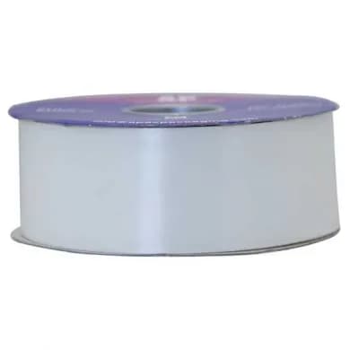 2""X100Yds Snow White Ribbon-