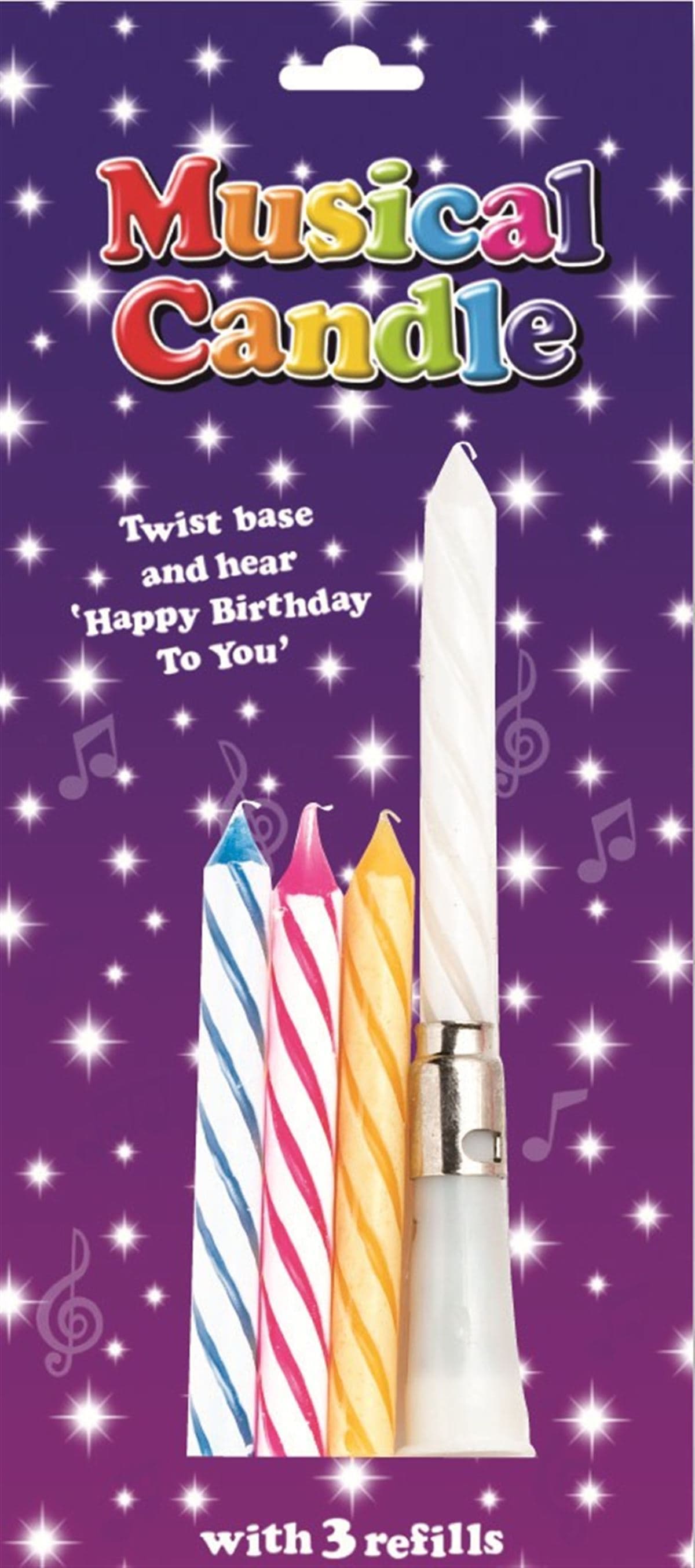 SE Assorted Musical Candles