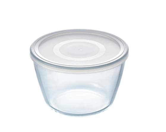 Round dish with lid  1.6