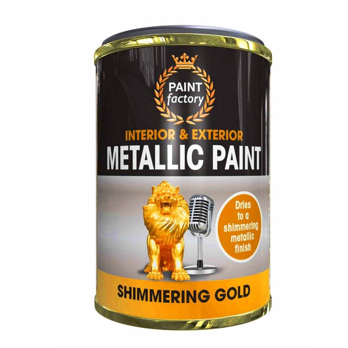 Metallic Gold Paint Tin 300Ml