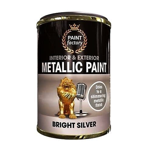 Metallic Silver Paint Ton 300Ml