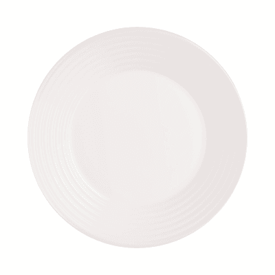 HARENA WHITE - 25cm BREAKFAST PLATE