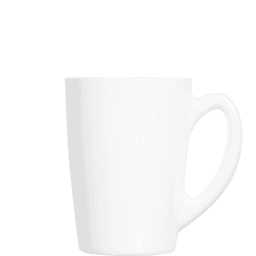 TEMPERED WHITE NEW MORNING MUG 32 2