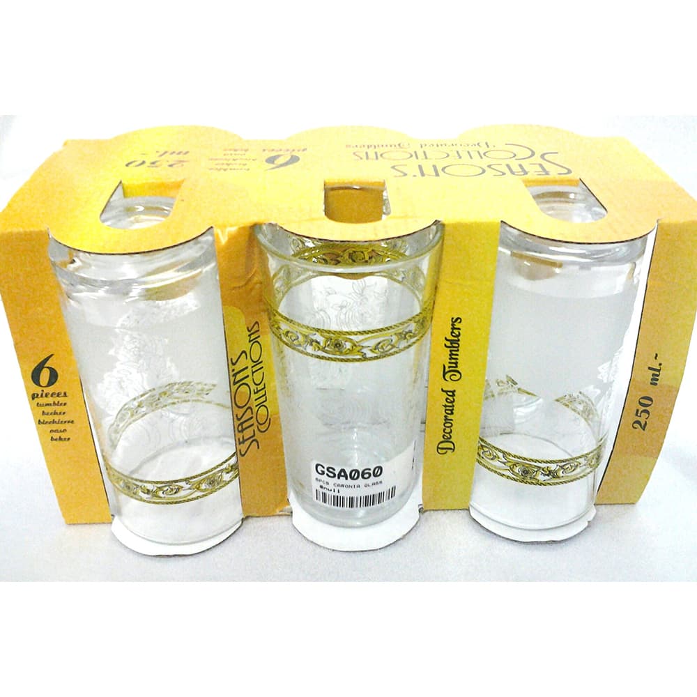 SOV 6pcs Caronia Glass