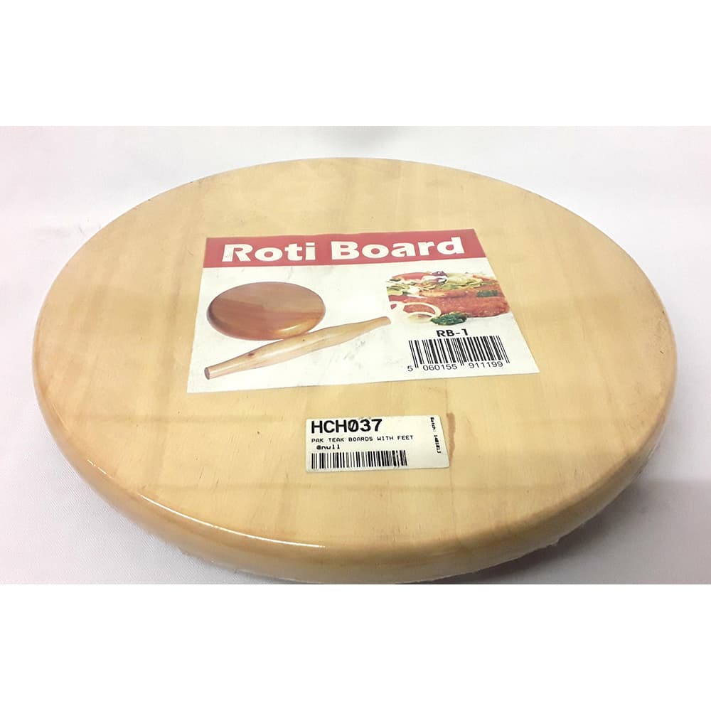 SOV Pak Teak Boards With Feet (Roti Board)