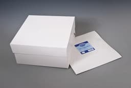Cake Box with square Lids 			White 	12 INCH 2