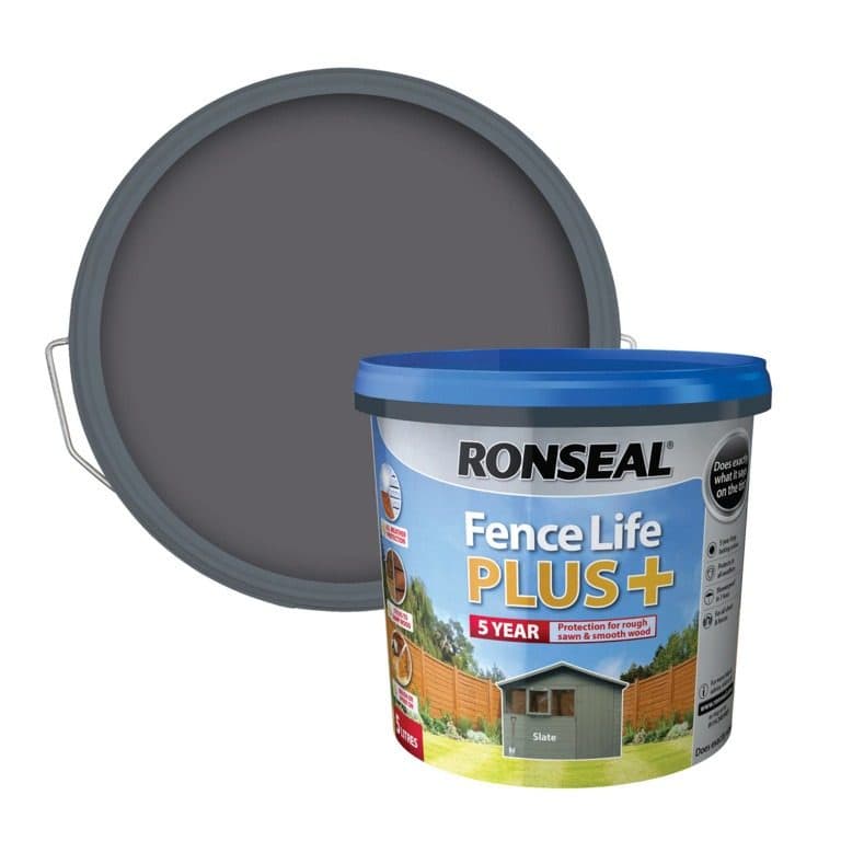 Ronseal  Fencelife  plus slate 5lt