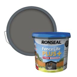 Ronseal  Fencelife  plus Charcoal grey 5lt 2