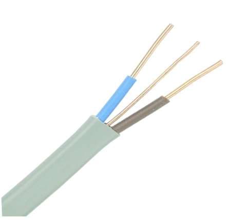 PITACS TWIN & EARTH 2.5mm T&E Cable 50m  Grey