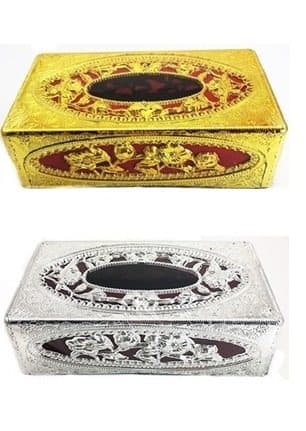 SOV Mix Silver/gold Tissue Box