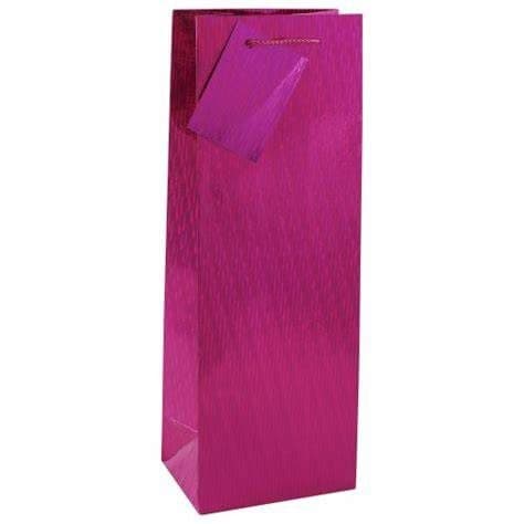 BOTTLE HOLO GIFT BAG    PK OF 12