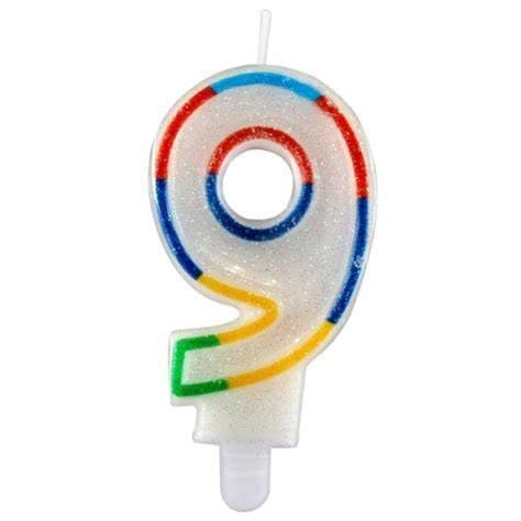 9TH BIRTHDAY CANDLE