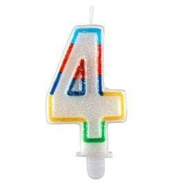 4TH BIRTHDAY CANDLE
