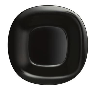 CARINE BLACK 27cm DINNER PLATE