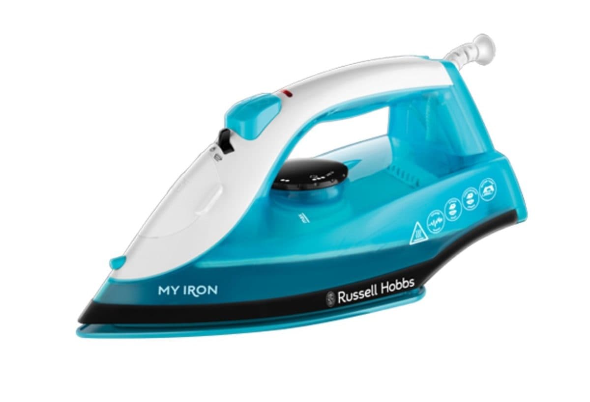 Russels Hobb Iron 1800w  Blue And White RU-25580