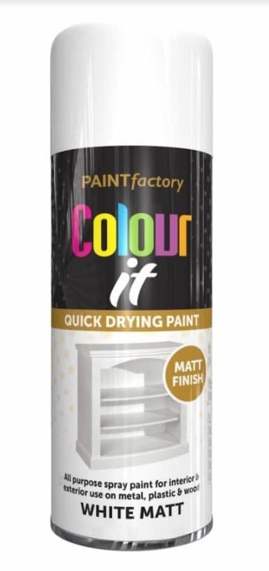 COLOUR IT- WHITE MATT 400ML
