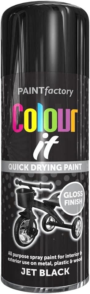COLOUR IT- JET BLACK GLOSS 400ML
