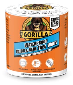 Gorilla Waterproof White Patch & Seal Tape 3pack 2