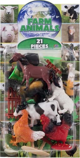FARM ANIMALS 21 PIECE SET 2