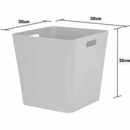 WHAM Studio 15.01 Cube Basket,cool Grey 2