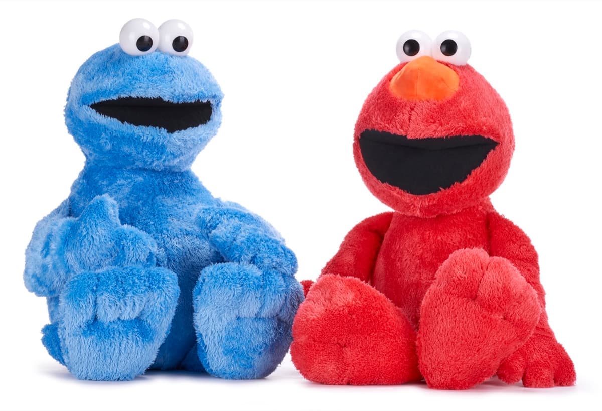 21"/53CM SESAME ELMO AND COOKIE S/6