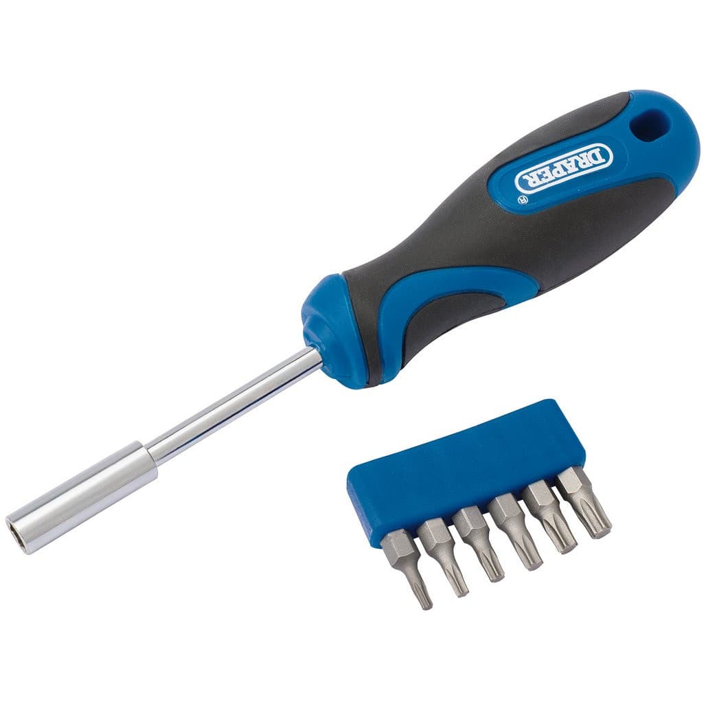 Draper TX-star soft grip driver and bit set 7pc