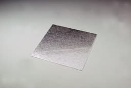 10" SQUARE EMB CAKE BOARD 1.7MM SIL STS10. PACK OF 5 1