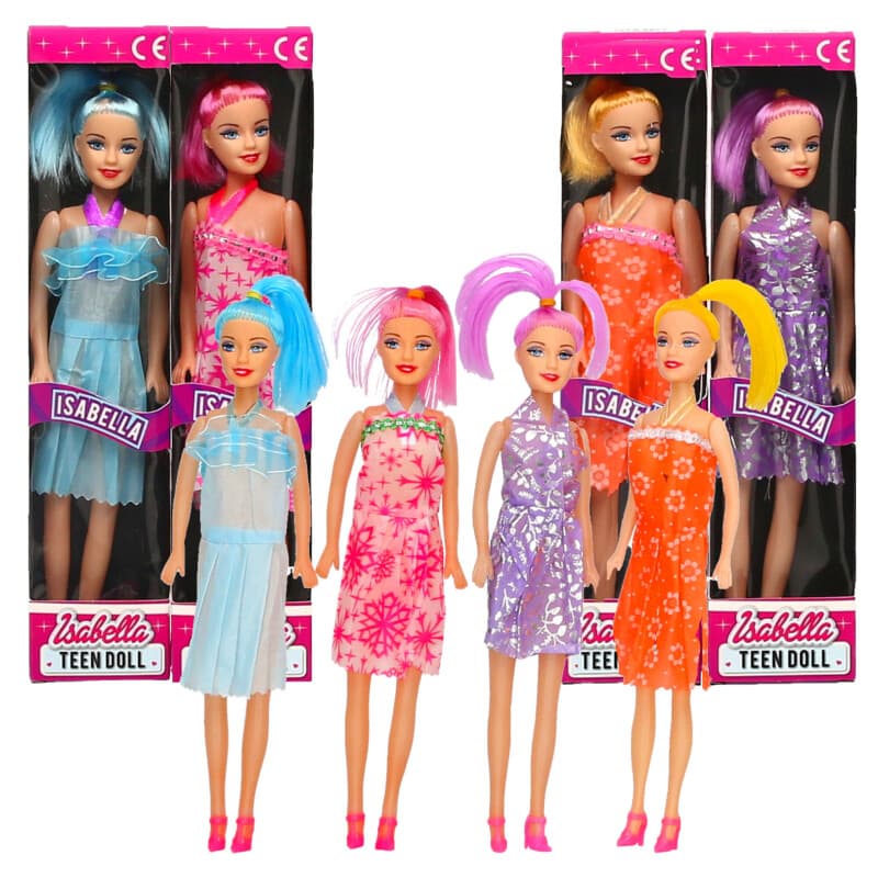 27CM TEEN DOLL (4 ASSTD)