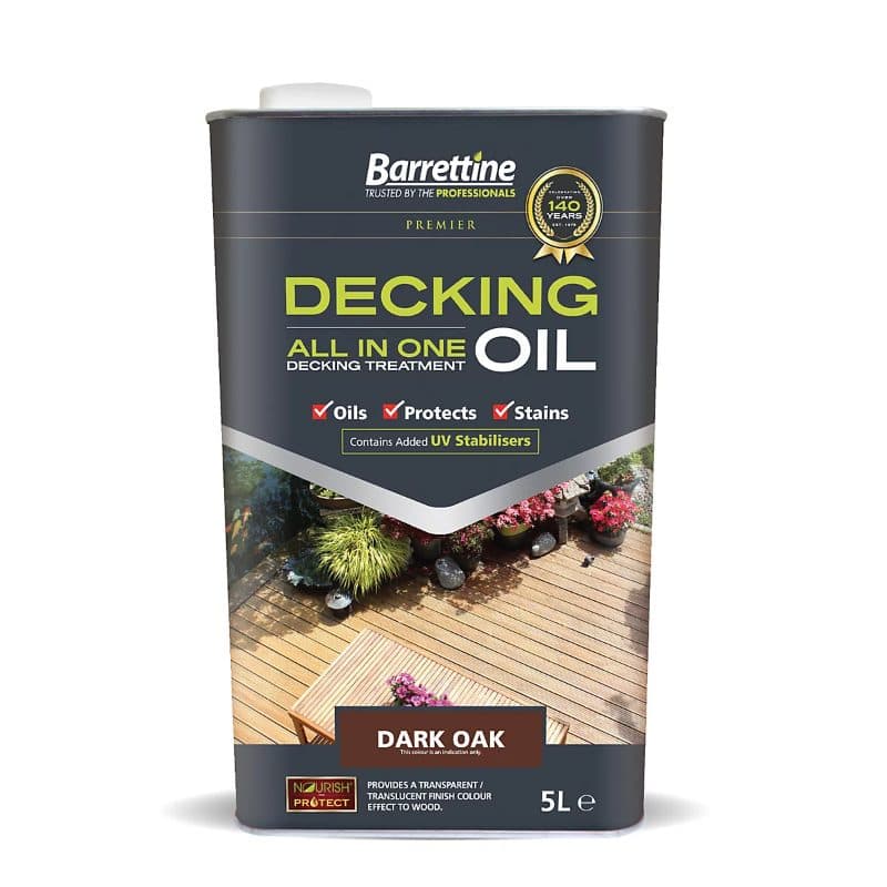 5L Decking Oil Dark Oak