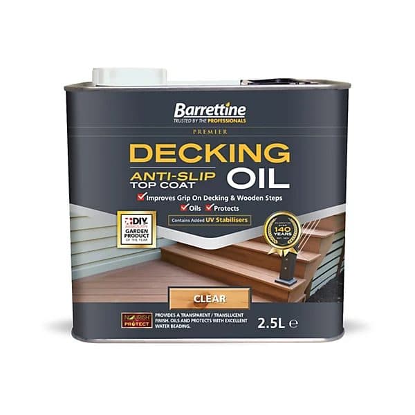 2.5 Anti-slip Decking Oil Clear