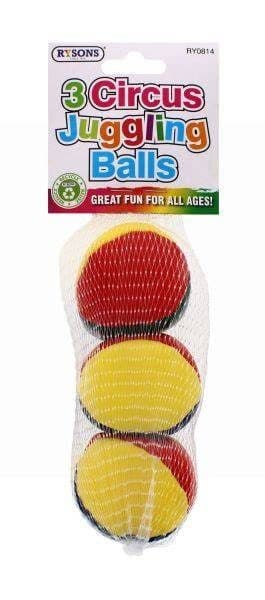 DGI 3 CIRCUS JUGGLING BALLS  (12/48)
