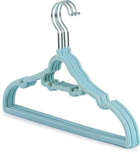 DGI 3 PC CHILDRENS VELVET HANGER BLUE RY- (24/48 )
