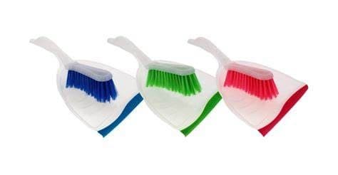 DGI DUSTPAN & BRUSH SET (12/48)