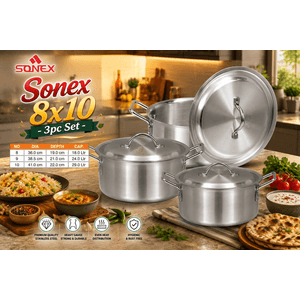 SONEX 8  X 10 -  3PC SET