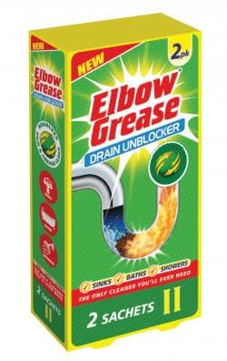 151 Elbow Grease Drain Unblocker 
sachets 2x25g 2