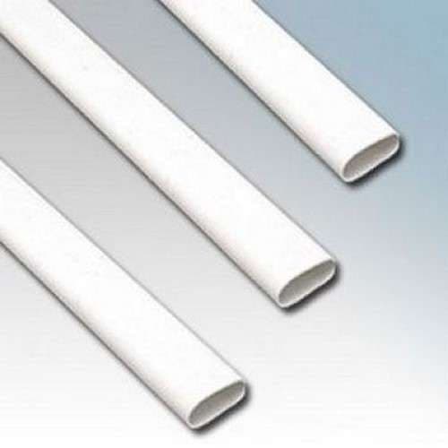 16MM Oval Conduit white