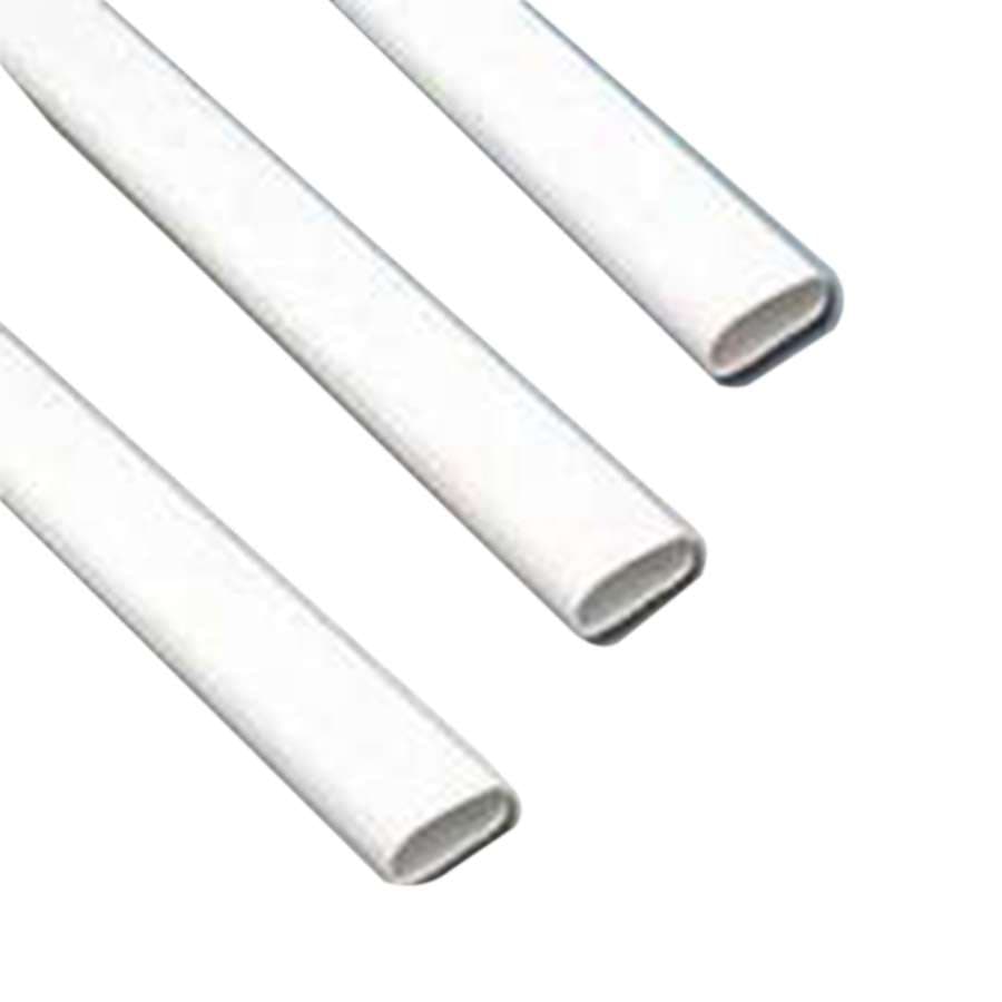 25MM Oval Conduit white