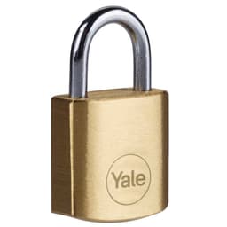 Yale Brass Padlock 20mm (Pack of 2) 2