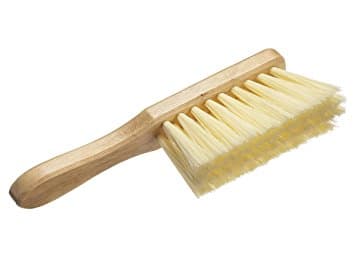 Brush 12" Soft Cream Pvc Varnished Hand