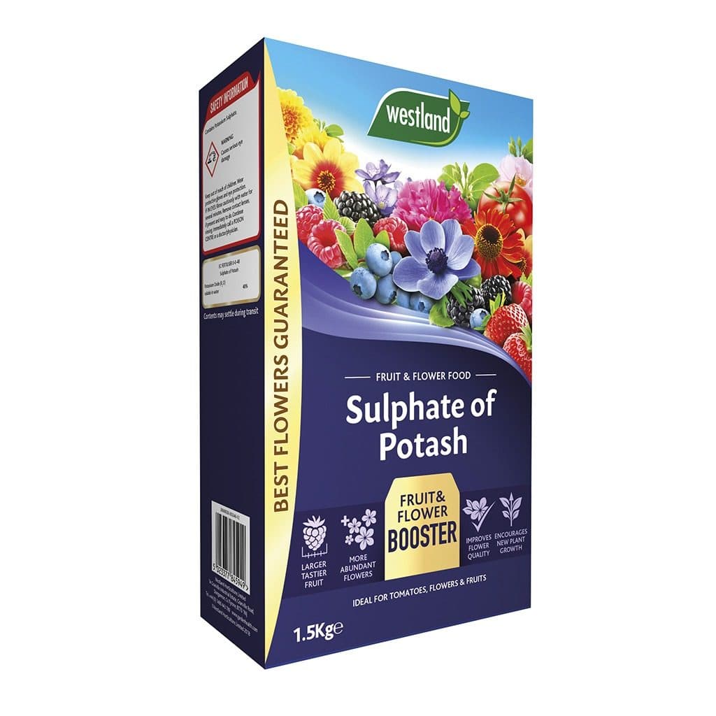 Westland Sulphate of Potash Fruit and Flower Food, 1.5kg - 20600028